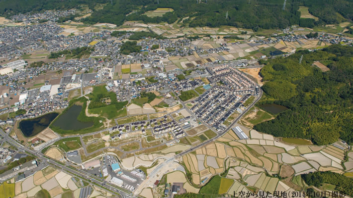 亀岡篠・航空写真